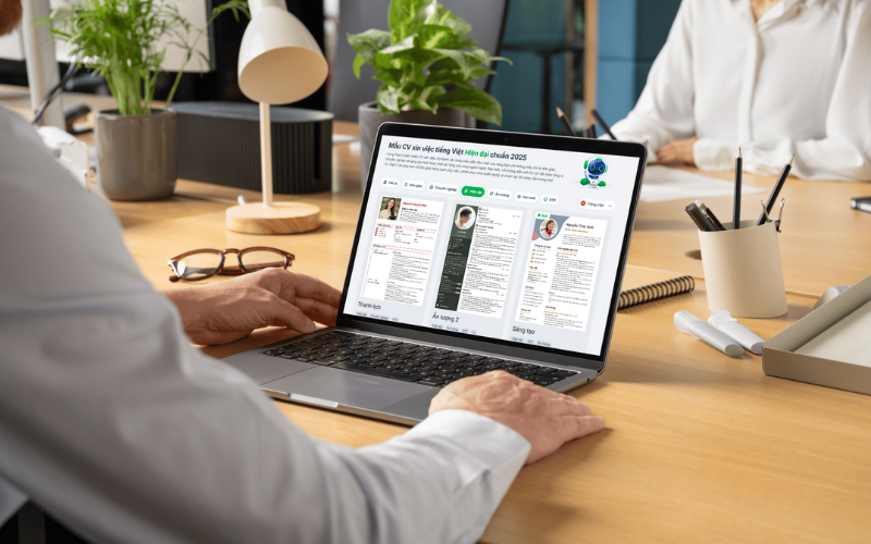 Mẫu CV hiện đại của TopCV