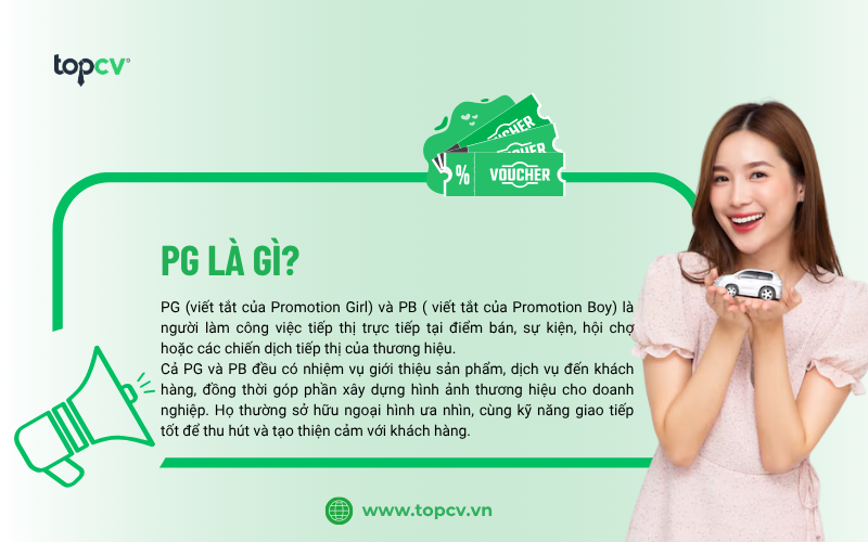 PG là nghề gì? PB, PG là viết tắt của từ gì?
