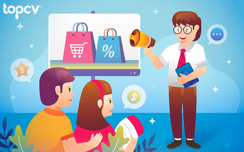 Nhân viên Product Marketing thực hiện các chiến dịch quảng bá và giới thiệu sản phẩm