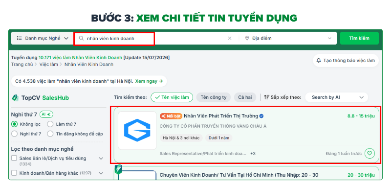 Xem chi tiết tin tuyển dụng&nbsp;Nhân viên kinh doanh