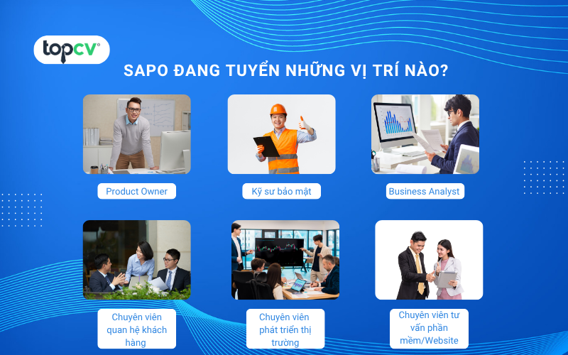 Sapo tuyển dụng những vị trí nào?