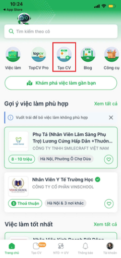 Click vào