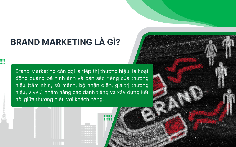 Brand Marketing là hoạt động quảng bá thương hiệu của một công ty