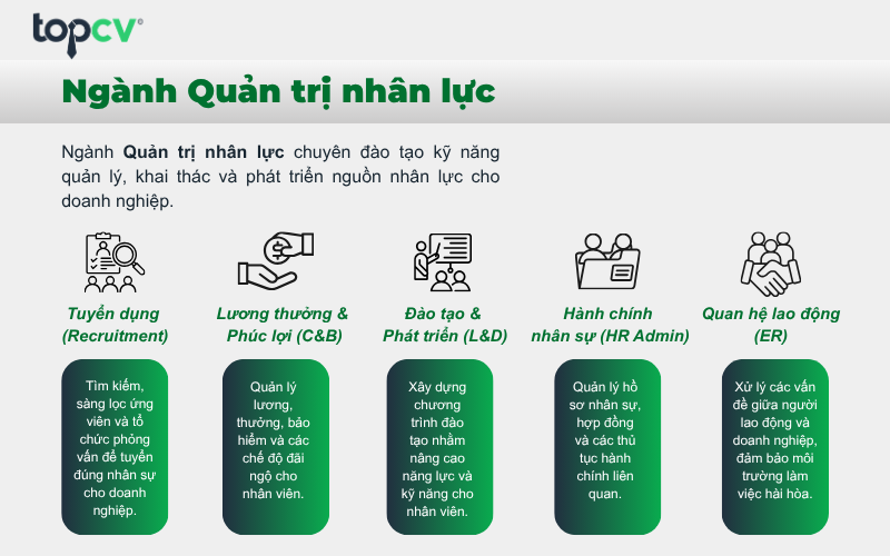 Ngành Quản trị Nhân lực