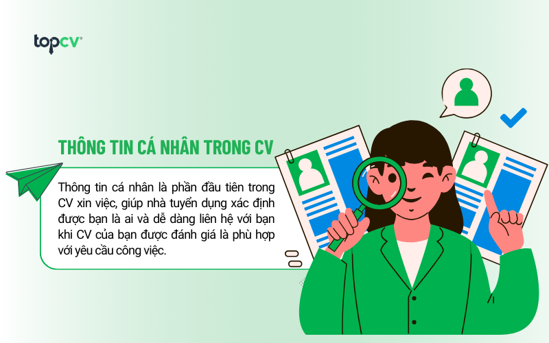 Thông tin cá nhân trong CV là gì?