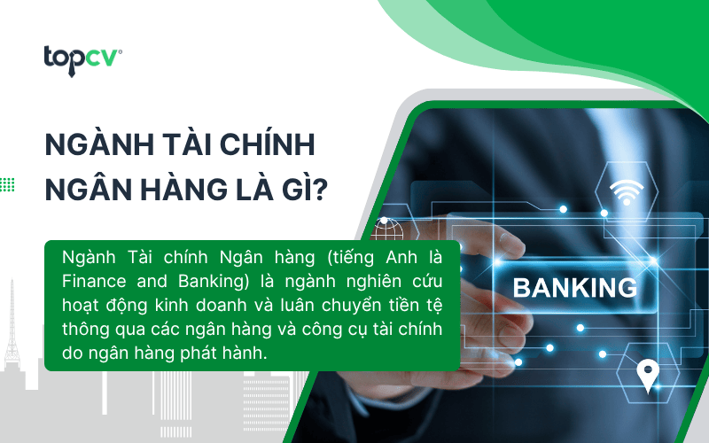 Ngành Tài chính Ngân hàng nghiên cứu hoạt động kinh doanh và luân chuyển tiền tệ