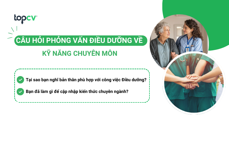 Câu hỏi phỏng vấn Điều dưỡng về kỹ năng chuyên môn