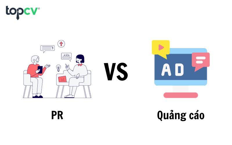 Câu hỏi phỏng vấn về điểm khác nhau giữa PR và quảng cáo