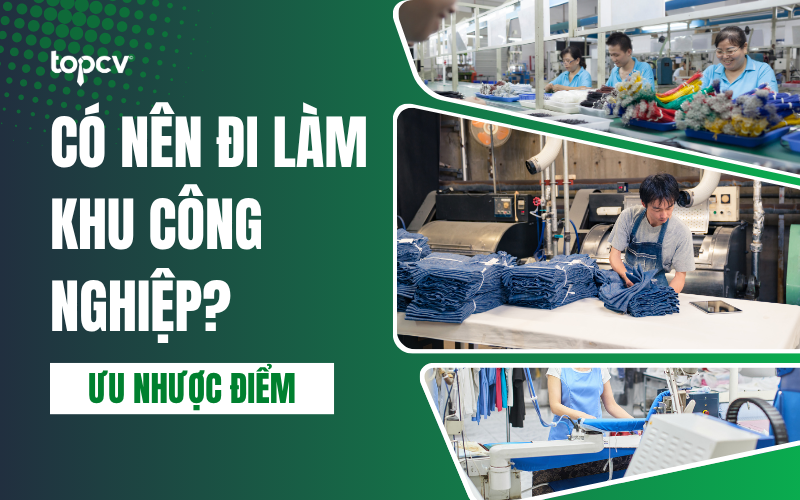Có nên đi làm khu công nghiệp? Ưu nhược điểm bạn cần cân nhắc