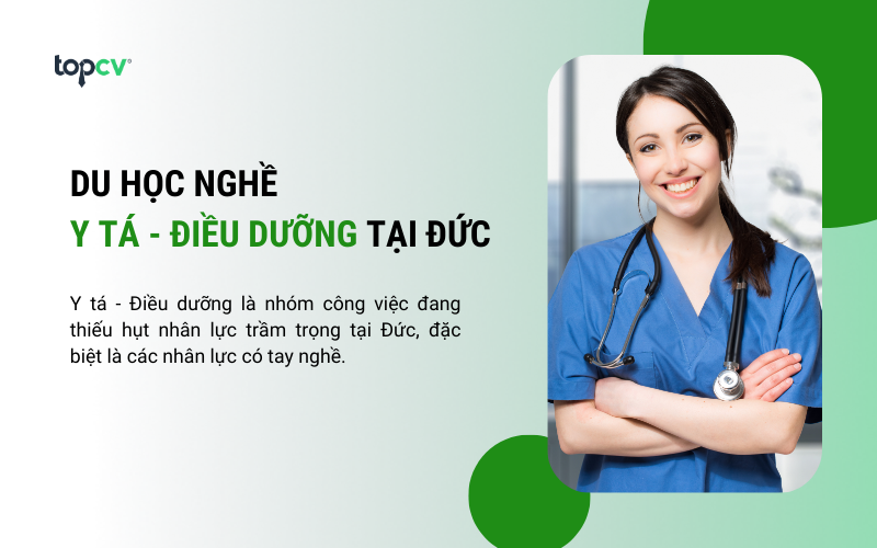 Du học nghề Y tá - Điều dưỡng tại Đức