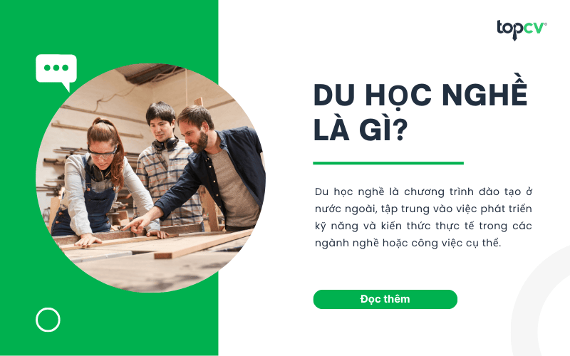 Du học nghề tập trung vào việc phát triển kỹ năng và kiến thức thực tế