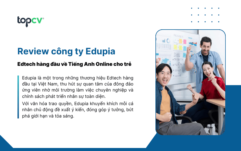 Review công ty Edupia