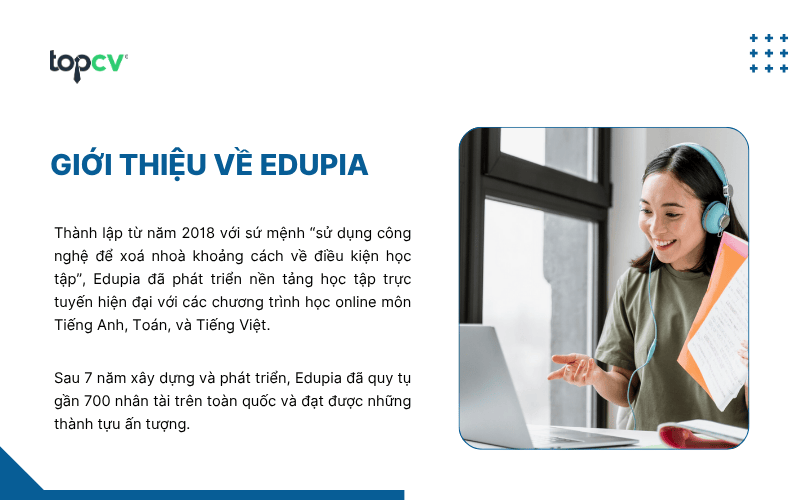 Giới thiệu về Edupia - Edtech số 1 Việt Nam về Tiếng Anh Online cho trẻ