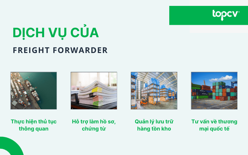Dịch vụ của Freight Forwarder