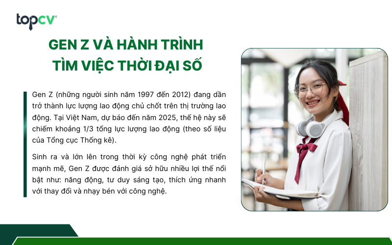 Gen Z và hành trình tìm việc thời đại số