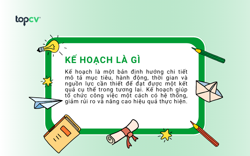 kế hoạch là gì