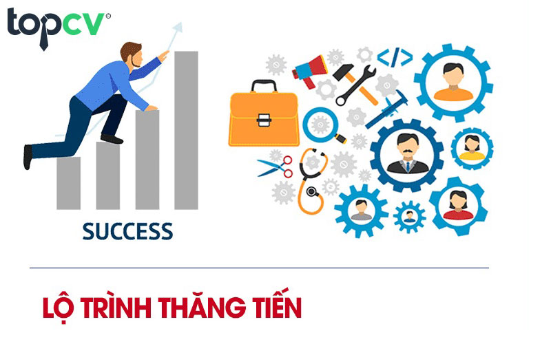 Khả năng thăng tiến của người làm trong ngành Kế toán dịch vụ tương đối tốt