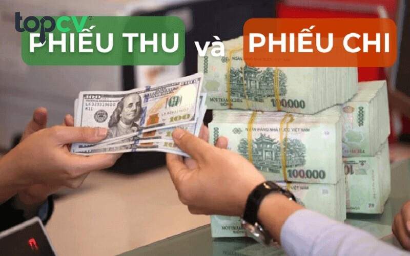 Làm phiếu thu và phiếu chi là một trong những công việc chính của kế toán thu chi