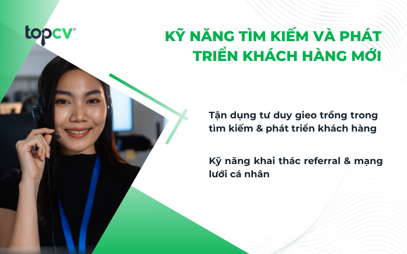 Kỹ năng tìm kiếm và phát triển khách hàng mới
