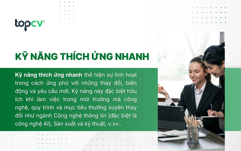 Kỹ năng thích ứng nhanh (Adaptability)