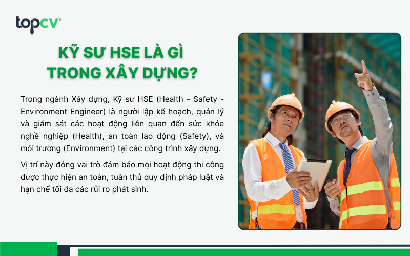 Kỹ sư HSE (Health - Safety - Environment Engineer)