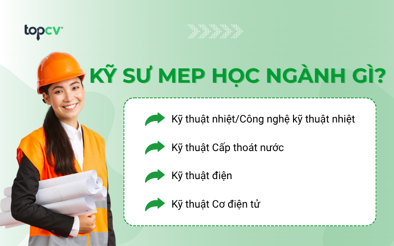 Kỹ sư MEP học ngành gì?