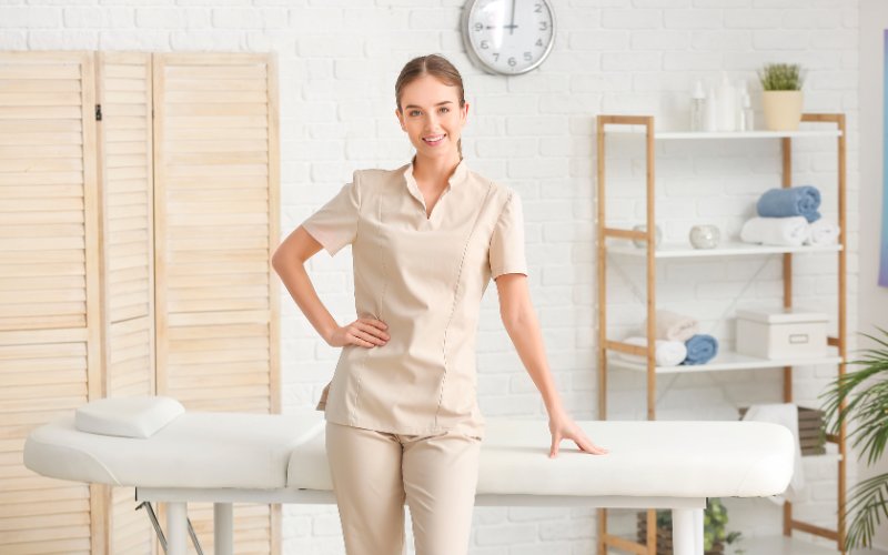 Tác phong gọn gàng là một trong những yêu cầu của Kỹ thuật viên spa