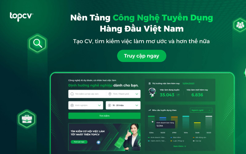 Tìm việc làm Ngành Kỹ thuật xét nghiệm Y học ngay tại TopCV