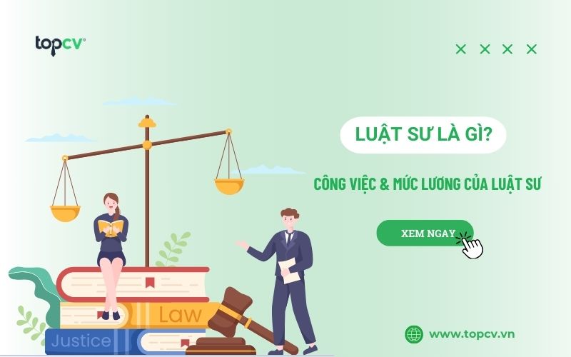 Luật sư là gì? Công việc và mức lương của Luật sư chi tiết nhất
