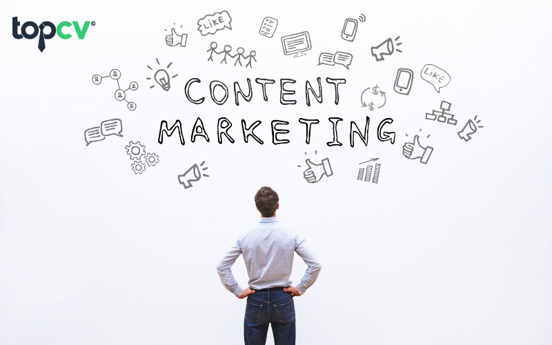 Nhân viên Content Marketing là những người thực hiện công việc sáng tạo
