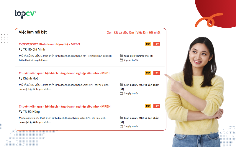 Ứng tuyển qua website tuyển dụng của MSB