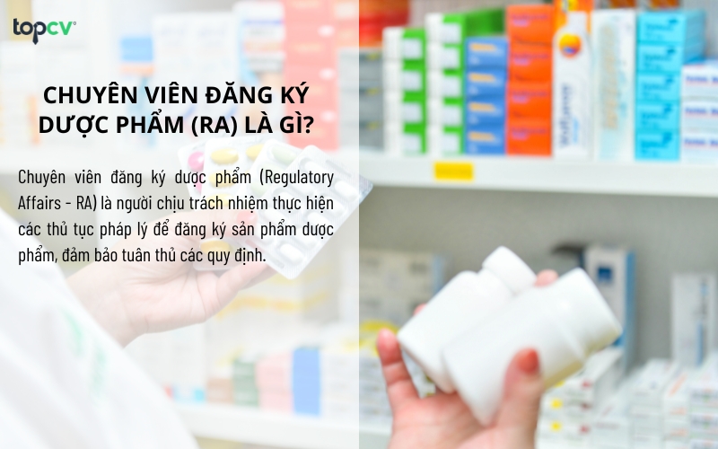 Chuyên viên đăng ký dược phẩm (RA)