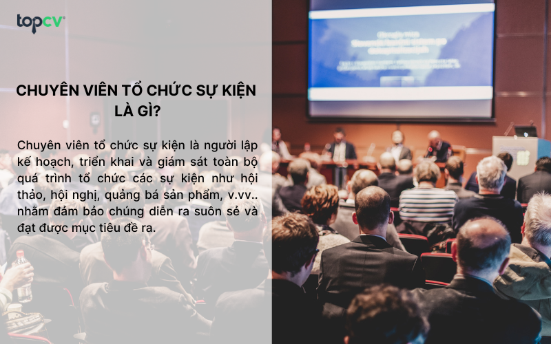 Chuyên viên tổ chức sự kiện