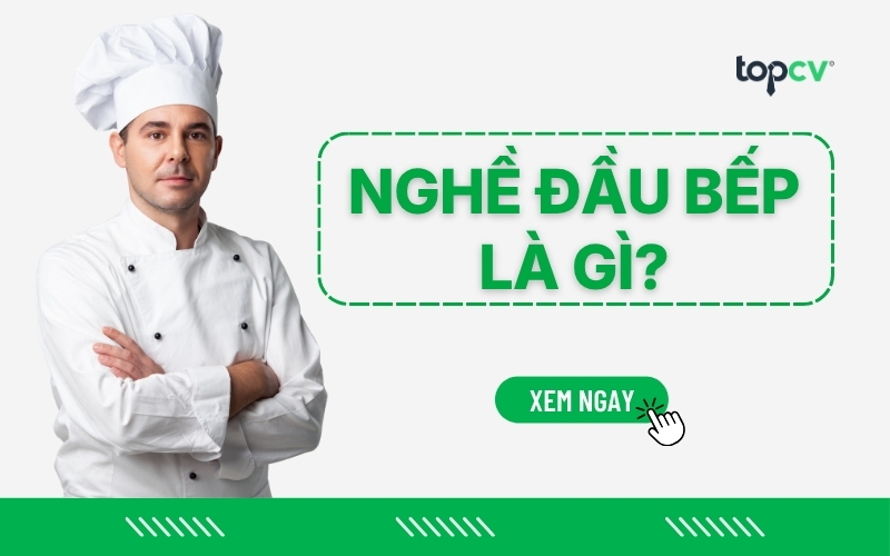 Nghề đầu bếp là gì? Mức lương và cơ hội nghề nghiệp 2025