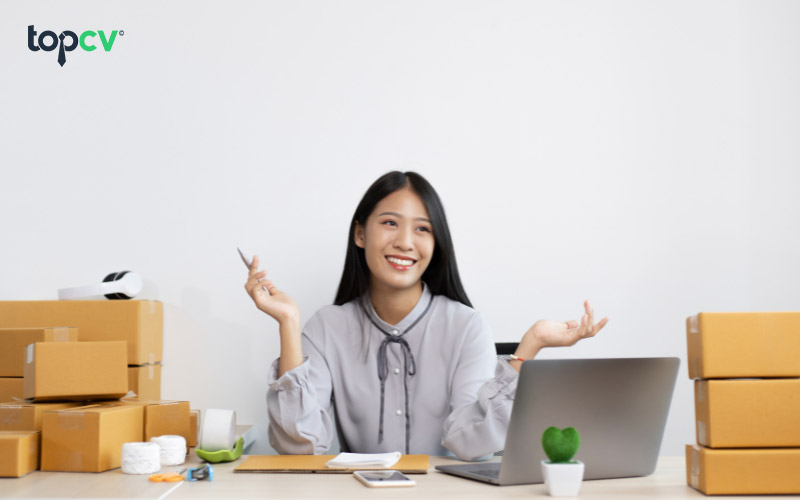 Chinh phục vị trí Nhân viên bán hàng online ngay hôm nay cùng TopCV