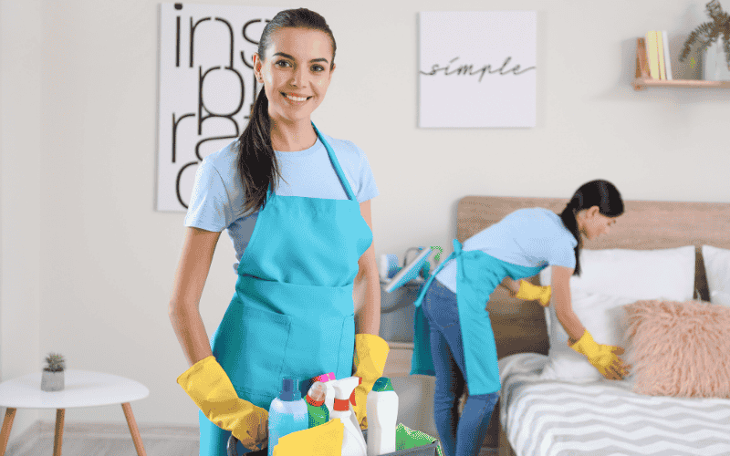 Nhân viên tạp vụ cần có sức khỏe tốt, lý lịch rõ ràng