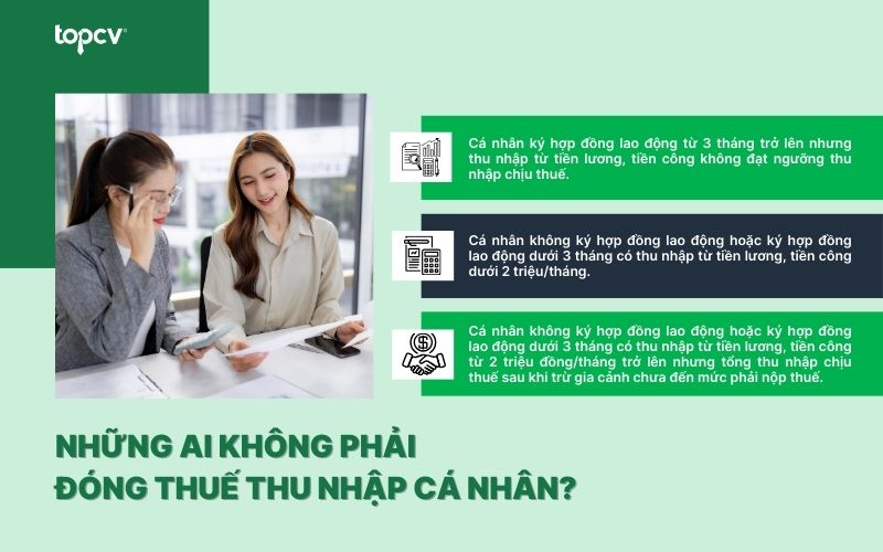 nhung nguoi khong can dong thue thu nhap ca nhan
