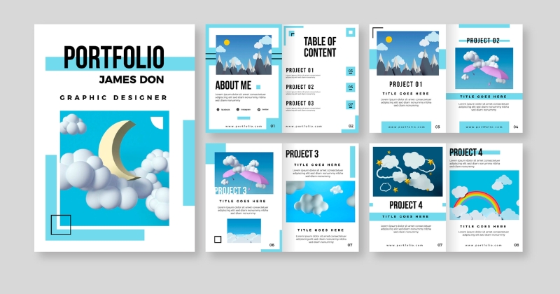 Mẫu Portfolio cá nhân tiếng Việt