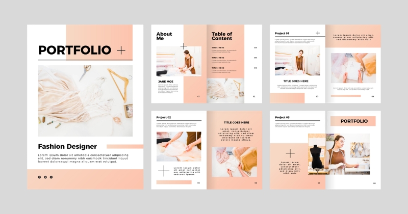 Mẫu Portfolio chuyên nghiệp