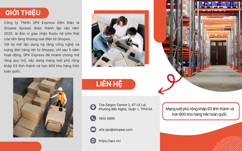 Công ty TNHH SPX Express (tiền thân là Shopee Xpress) được thành lập vào năm 2020