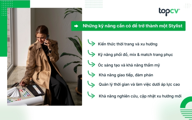 Những kỹ năng cần có để trở thành một Stylist chuyên nghiệp