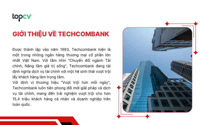 Giới thiệu về Techcombank - Ngân hàng #1 Việt Nam do Forbes bình chọn