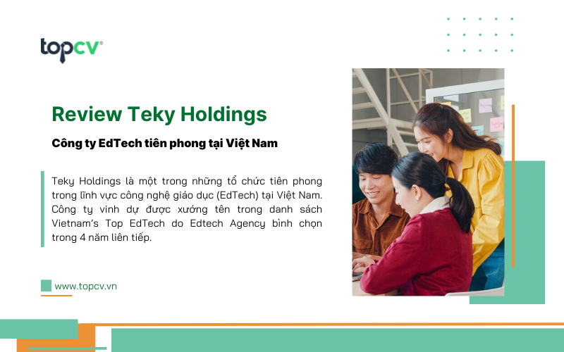 Review Teky Holdings - Công ty EdTech tiên phong tại Việt Nam