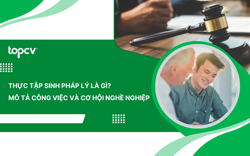 Thực tập sinh pháp lý là gì? Mô tả công việc và cơ hội nghề nghiệp
