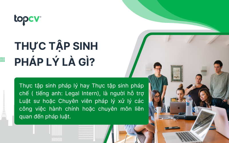Thực tập sinh pháp lý là vị trí dành cho sinh viên năm 3, năm 4 hoặc người mới tốt nghiệp chuyên ngành Luật