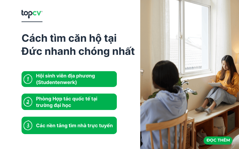 Cách tìm căn hộ tại Đức nhanh chóng nhất