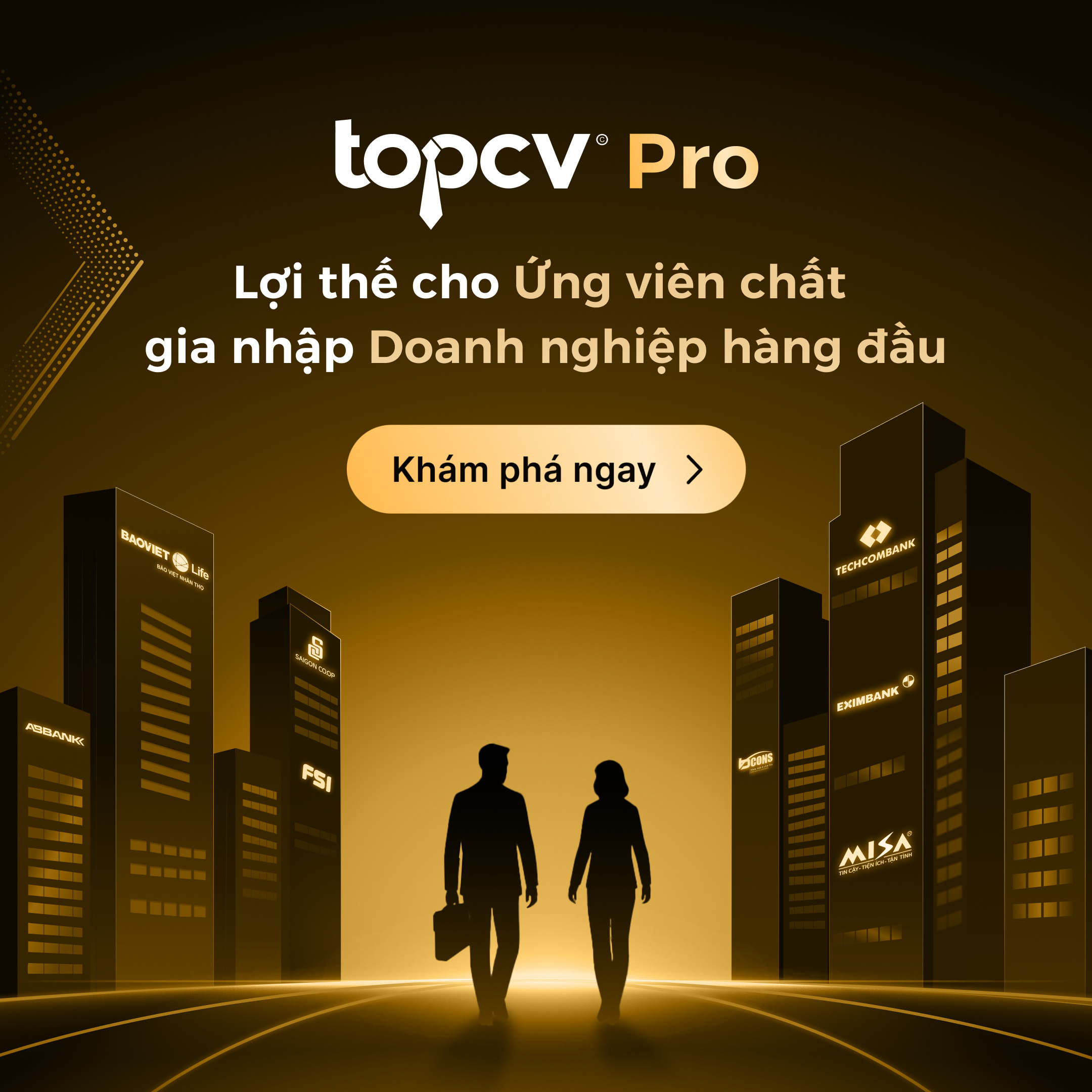 TopCV Pro - Nơi quy tụ Ứng viên chất và Doanh nghiệp uy tín