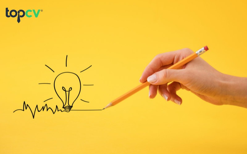 Tư duy sáng tạo giúp ứng viên có thể giải quyết các vấn đề phức tạp trong công việc