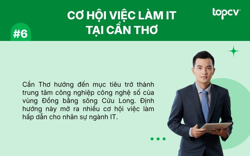 Cơ hội việc làm IT tại Cần Thơ