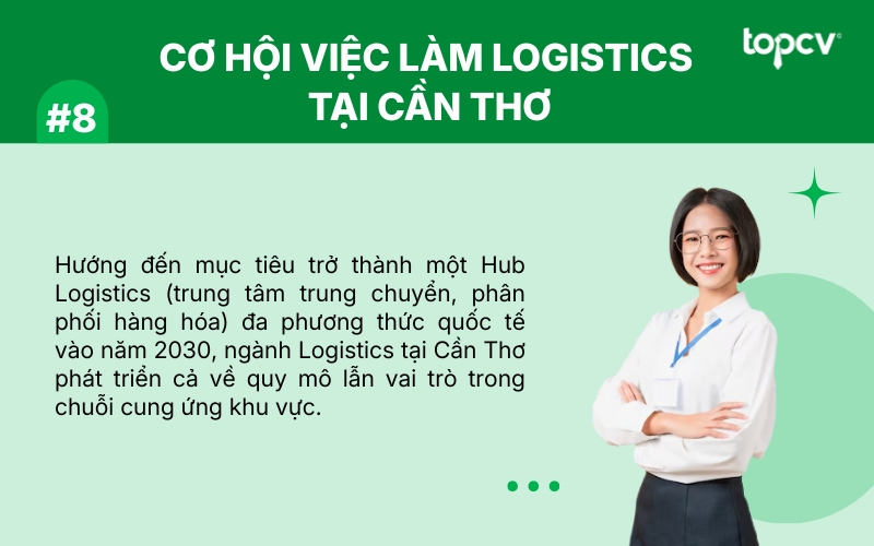 Cơ hội việc làm Logistics tại Cần Thơ